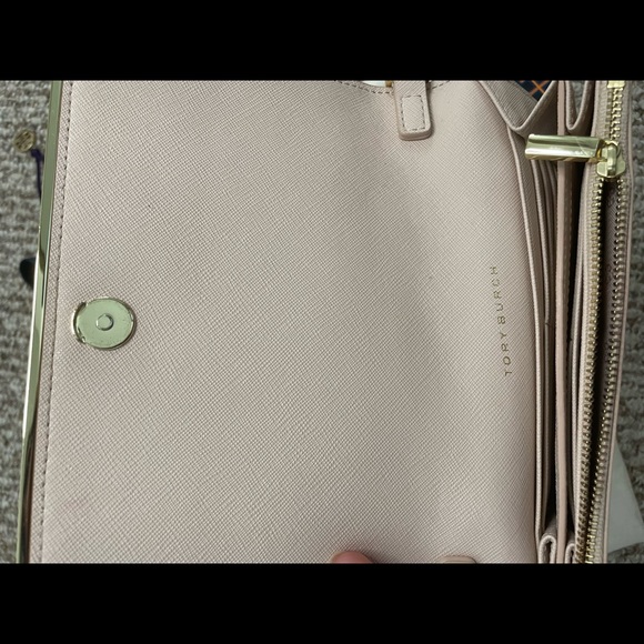 Tory Burch Emerson Robinson purse wallet pink - Picture 8 of 8